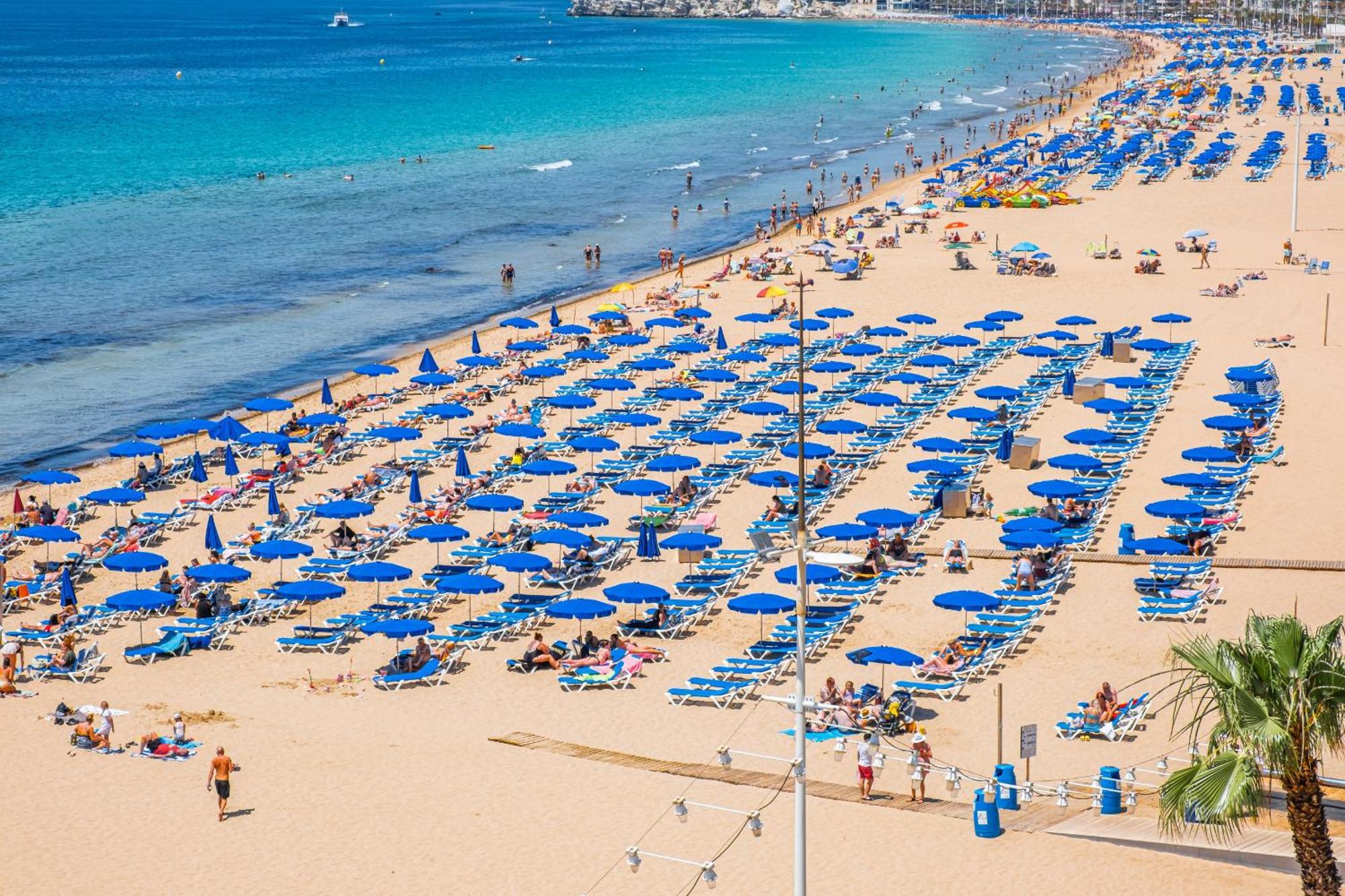 Torre Principado 5-E Apartment Levante Beach ベニドルム エクステリア 写真