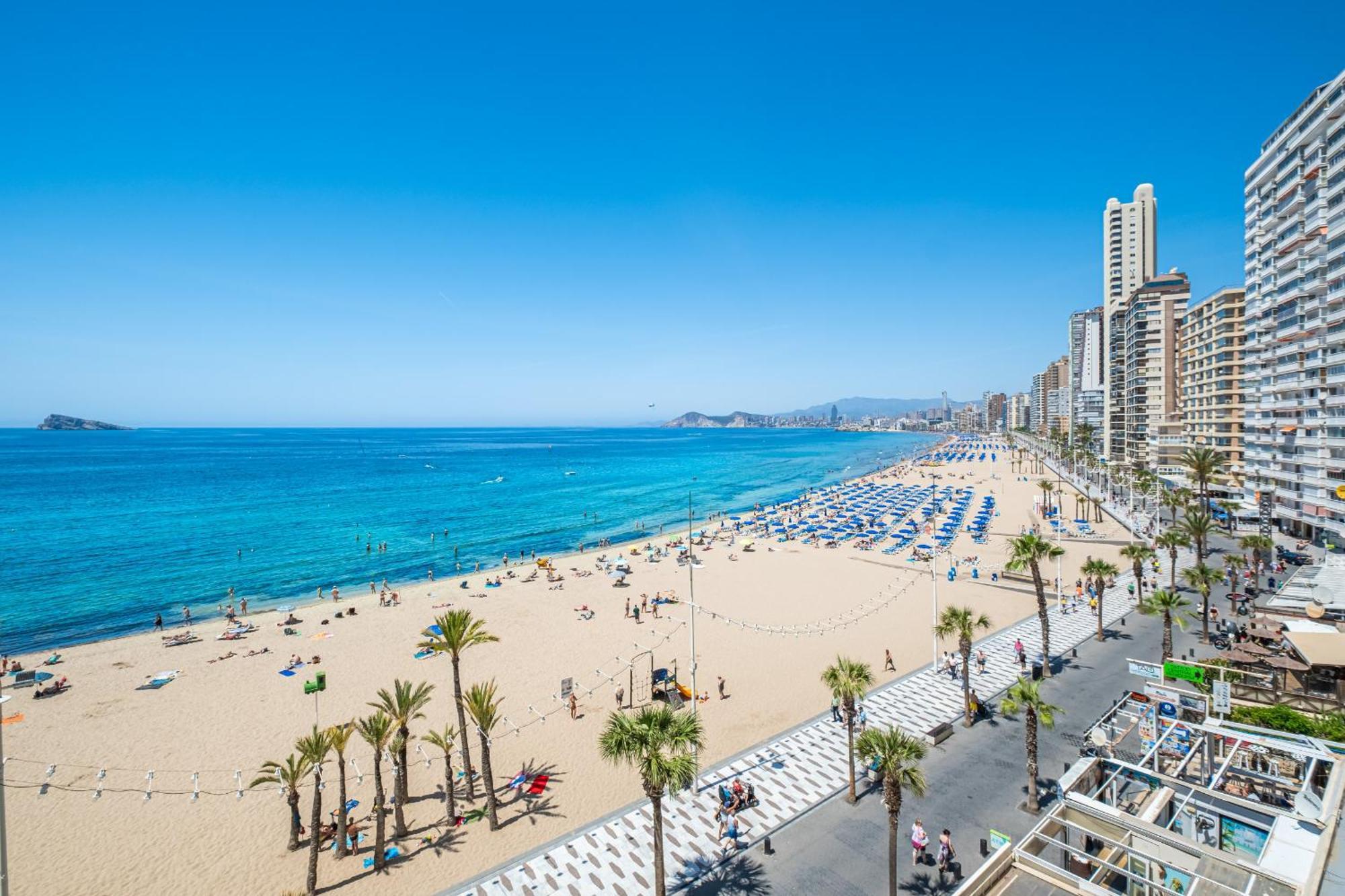 Torre Principado 5-E Apartment Levante Beach ベニドルム エクステリア 写真