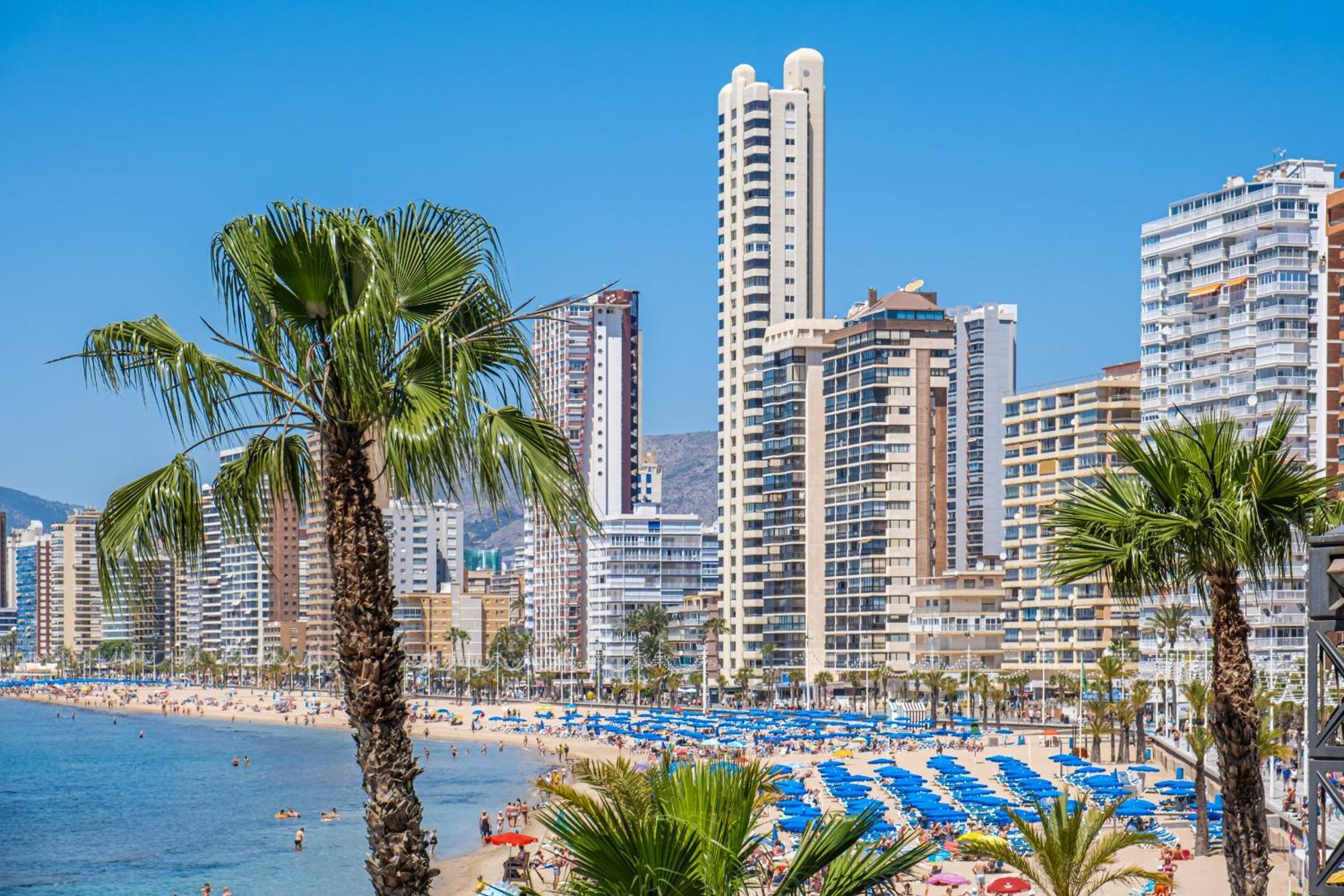 Torre Principado 5-E Apartment Levante Beach ベニドルム エクステリア 写真