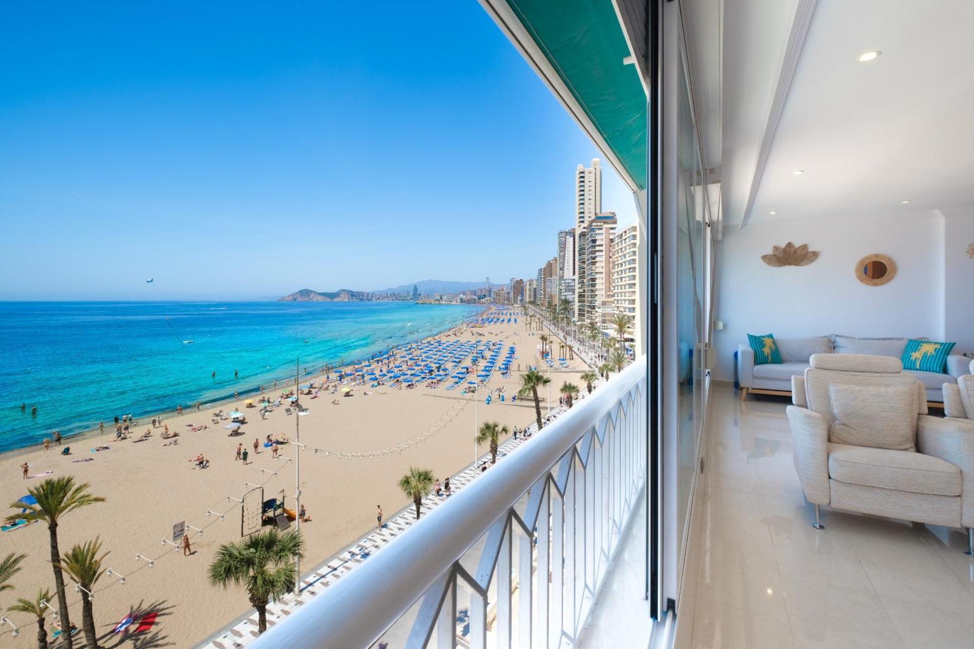 Torre Principado 5-E Apartment Levante Beach ベニドルム エクステリア 写真