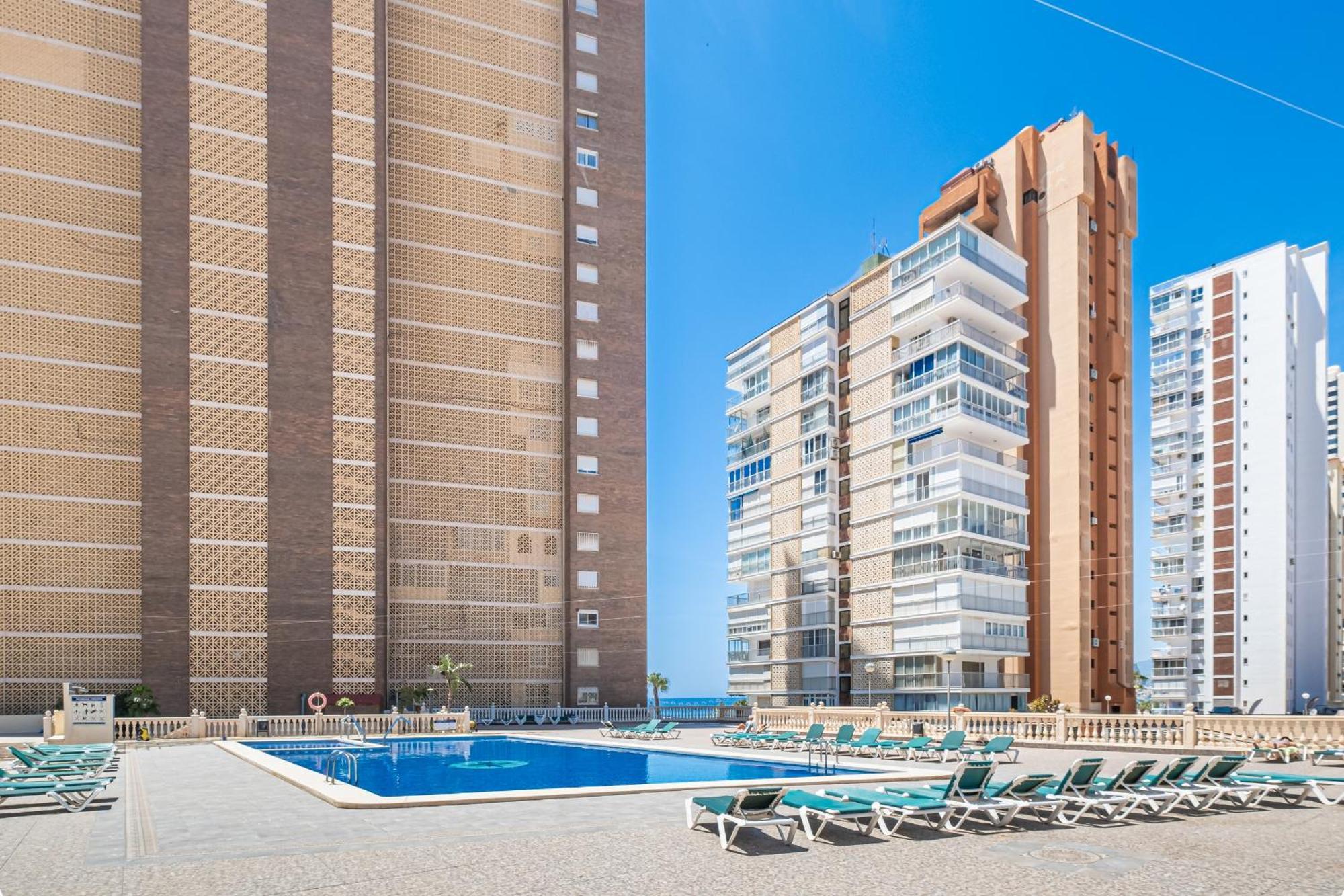 Torre Principado 5-E Apartment Levante Beach ベニドルム エクステリア 写真