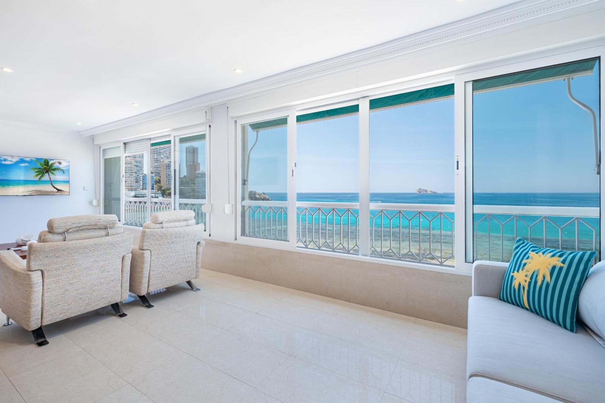 Torre Principado 5-E Apartment Levante Beach ベニドルム エクステリア 写真
